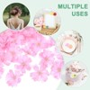 Unique Bargains Silk Fake Plum Blossom Artificial Flower Heads - 4 of 4