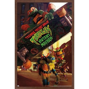 Trends International Teenage Mutant Ninja Turtles: Mutant Mayhem - One Sheet Framed Wall Poster Prints - 1 of 4