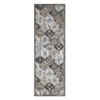 Washable Rug Vintage Floral Floor Carpet with Anti Slip Backing - 3 of 4