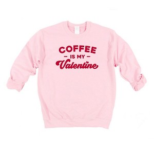 Simply Sage Market Women's Graphic Sweatshirt Coffee Is My Valentine - 1 of 3
