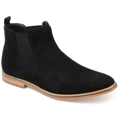 Vance Co. Mens Medium and Wide Width Mens Marshall Pull-on Round Toe Chelsea Boot