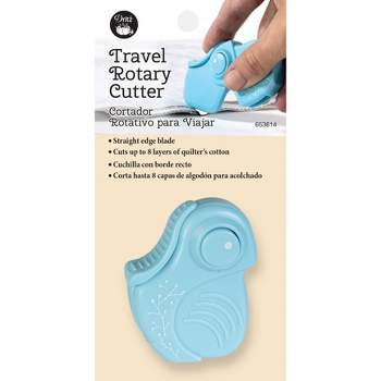 Dritz Travel Rotary Cutter with Safety Lock