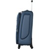 Okak Softside 3 Piece Luggage Set with Expandable Design, Checked Luggage with Upright Spinner, Lightweight Suitcase Set for Family - 4 of 4