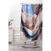 Laura Fedorowicz Waters Rise Shower Curtain Blue - Deny Designs: Polyester, Microfiber, Machine Washable, Buttonhole Top - 3 of 4