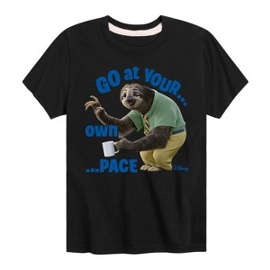 Boys' - Disney - Zootopia Flash Go At Your Own Pace Short Sleeve Graphic T-Shirt - 1 of 4