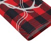 Unique Bargains Christmas Place Mats Linen Red Black White 13"x17.7" 2 Pcs - 4 of 4