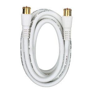 RCA RG6 Coaxial Cable with F-Connectors - 1 of 4