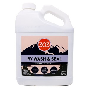 303 Products RV Wash & Seal - Clean, Streak-Free Finish, pH Neutral High Foaming Formula, Provides A Deep Gloss Finish on RVs, Campers and more- 1 gal - 1 of 4