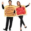 Joyfy Halloween Couple Costumes Funny Adults' Jelly  Bread Couple Costume for Halloween Dress up Party - 2 of 4
