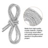 Unique Bargains Fashion Crystal Shoe Laces with Net for Sweatpants Shorts 4 Pcs - 3 of 4