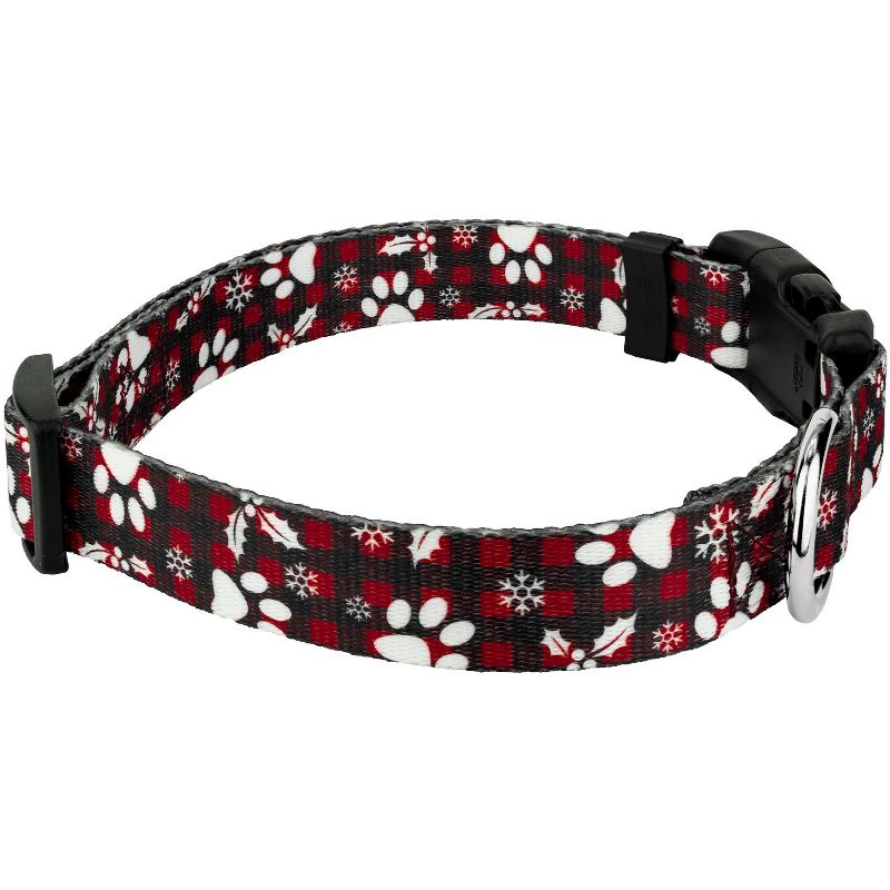 Country Brook Petz Deluxe Christmas Plaid Dog Collar - Made In the U.S.A., 4 of 6