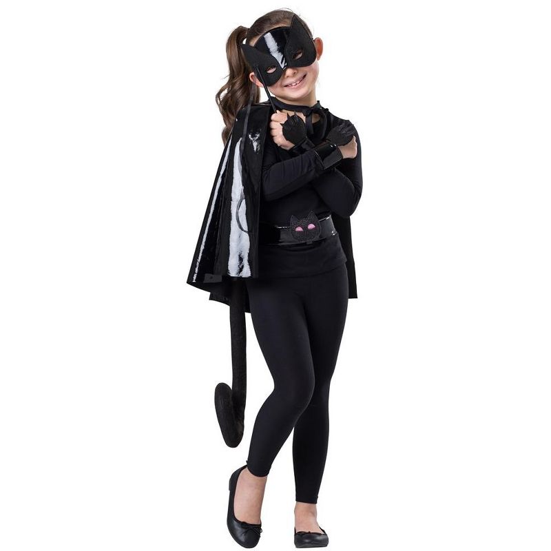 Dress Up America Black Cat Costume Set for Girls, 4 of 5