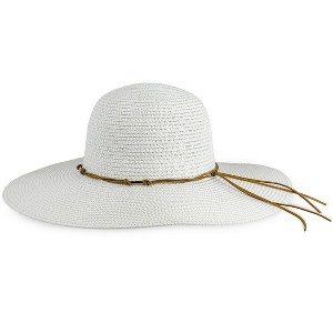 Magid Straw Tie Crown Floppy Hat - 1 of 1