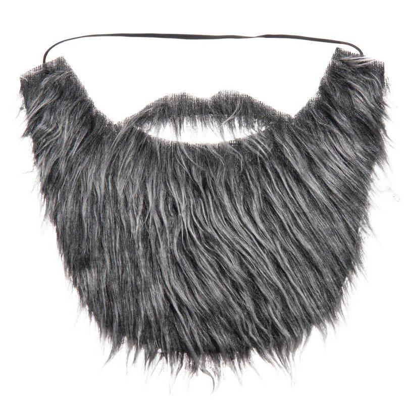 Dress Up America Fake Beard - 7" Costume Beard and Mustache - One Size for Adults, 1 of 5
