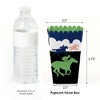 Big Dot of Happiness Kentucky Horse Derby - Horse Race Party Favor Popcorn Treat Boxes - Set of 12 - 2 of 4