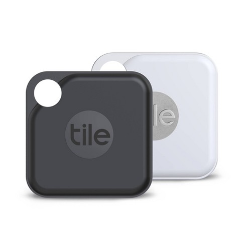  Tile Pro 2-Pack (Black/White). Powerful Bluetooth Tracker, Keys  Finder and Item Locator for Keys, Bags, and More; Up to 400 ft Range.  Water-Resistant. Phone Finder. iOS and Android Compatible. : Electronics