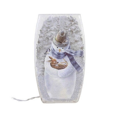 Stony Creek 7.75 In Soft Winter Fawn Med Vase Electric Christmas Winter Novelty Sculpture Lights