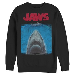 Men's Jaws Shark Movie Poster Sweatshirt - 1 of 4
