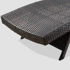 Salem 2pk Wicker Adjustable Chaise Lounge Chair - Brown - Christopher Knight Home: All-Weather, UV & Rust-Resistant - 4 of 4