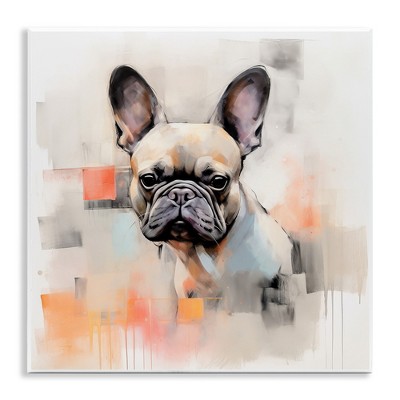 Stupell Industries French Bulldog Abstract, 12" x 12"