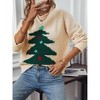 Christmas Sweater Pullover Holiday Soft Lightweight Warm Crewneck Chunky Sweaters - 2 of 4