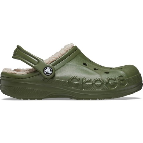 Fuzzy crocs mens deals