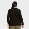 Women's Slim Fit Long Sleeve Top - A New Day™ - 2 of 3
