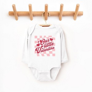 The Juniper Shop Our Little Valentine Baby Long Sleeve Bodysuit - 1 of 3
