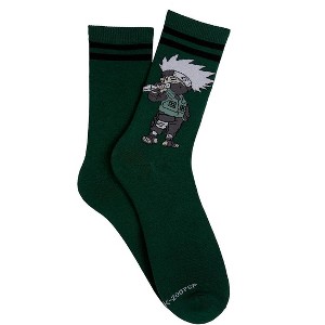 Naruto Shippuden Kakashi Crew Socks - 1 of 1