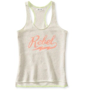 Aeropostale Womens Rebel French Terry Tank Top - 1 of 1