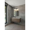 Astor 3-Bulb Glass Vanity Light Fixture - Modern Design for Bathroom, Dimmable, Damp Rated - 4 of 4
