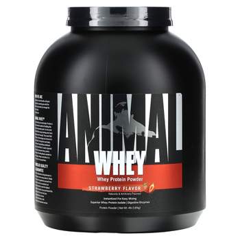 Animal Whey Protein Powder, Strawberry, 4 lb (1.81 kg)