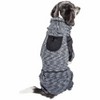 Pet Life (R) Active 'Downward Dog' Heathered Performance 4-Way Stretch Two-Toned Full Body Warm Up Hoodie - 2 of 4