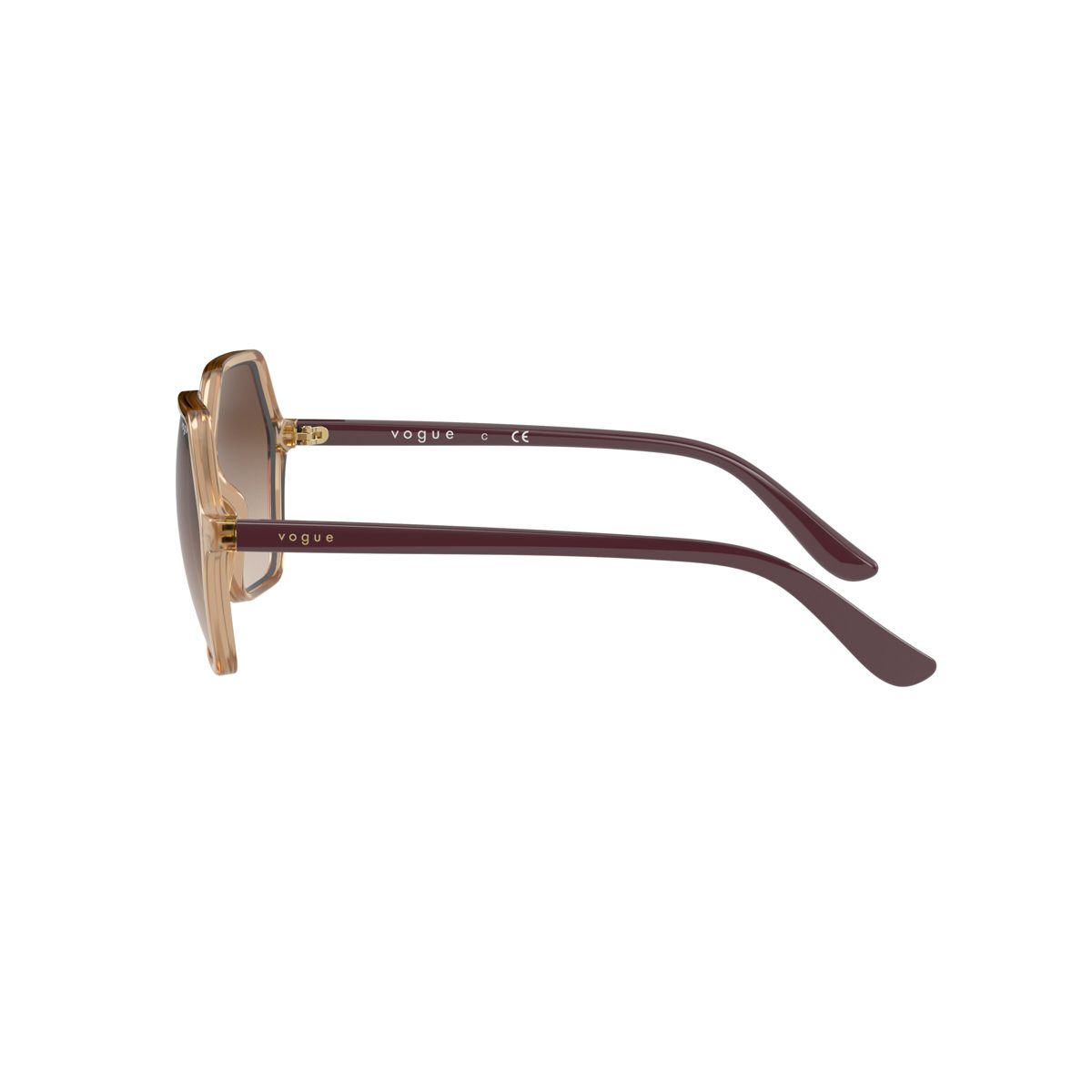 Vogue Eyewear VO5361S 55mm Female Hexagonal Sunglasses - thumbnail 3