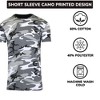 Galaxy By Harvic Men's Slim Fit  Camo Print Short Sleeve T-Shirt - 3 of 4