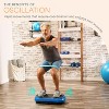 Lifepro Blue Fitness Platform: Enhance Your Home Workouts with Our All-in-One Vibration Plate and Loop Bands - 3 of 4