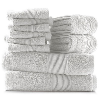 Hearth & Harbor 100% Cotton Towel Sets for Body and Face