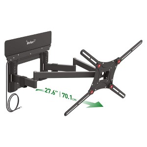 Barkan 13" - 90" Full Motion TV Wall Mount with Integrated HDTV Indoor Antenna - 1 of 4