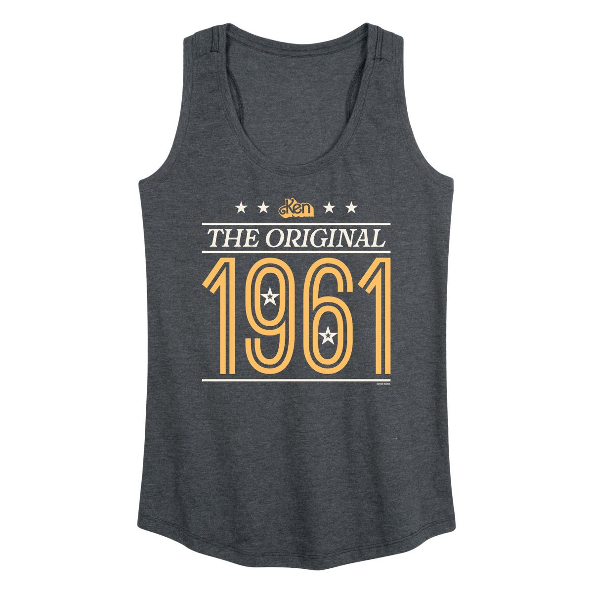 Women's - Barbie - Ken Collegiate Prep Alt Graphic Racerback Tank - thumbnail 5