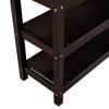 NicBex Twin/Full Size Loft Bed with Under-bed Desk & Storage,Space-Saving Study & Sleep Loft Bed with Shelves,Loft Bed for Kids,Teen,Adults - 4 of 4