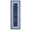 Modern Bordered Rug Farmhouse Plaid Area Rugs for Living Room Bedroom, Indoor Accent Carpet Home Decor - 3 of 4