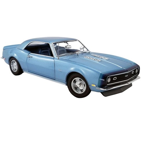 1968 Chevrolet Camaro Ss Unicorn Grotto Blue Metallic With Blue Interior And D Stripes Limited Edition To 438 Pieces 1 18 Diecast Model Car By Acme Target