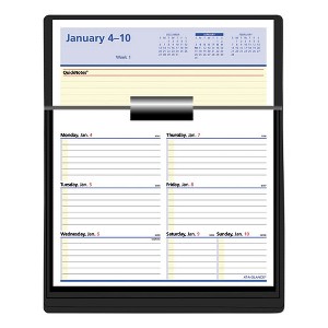 Flip-A-Week Desk Calendar Refill with QuickNotes, 7 x 6, White Sheets, 12-Month (Jan to Dec): 2025 - 1 of 4