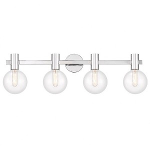 Savoy House Wright 4 - Light Vanity in  Chrome - 1 of 4