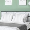 PiccoCasa Skin Luxurious Zipper Closure Satin Pillowcases 2 Pcs - 3 of 4