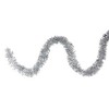 Northlight Two-Tone Shiny Tinsel Artificial Christmas Garland - 12' x 2" - Silver - 2 of 4