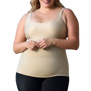 InstantFigure Plus Size Empire Seam Tank Top WT4061C - 1 of 4