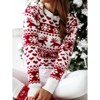 Womens Ugly Christmas Sweater Funny Santa Funny Xmas Holiday Party Knitted Pullover - 3 of 4
