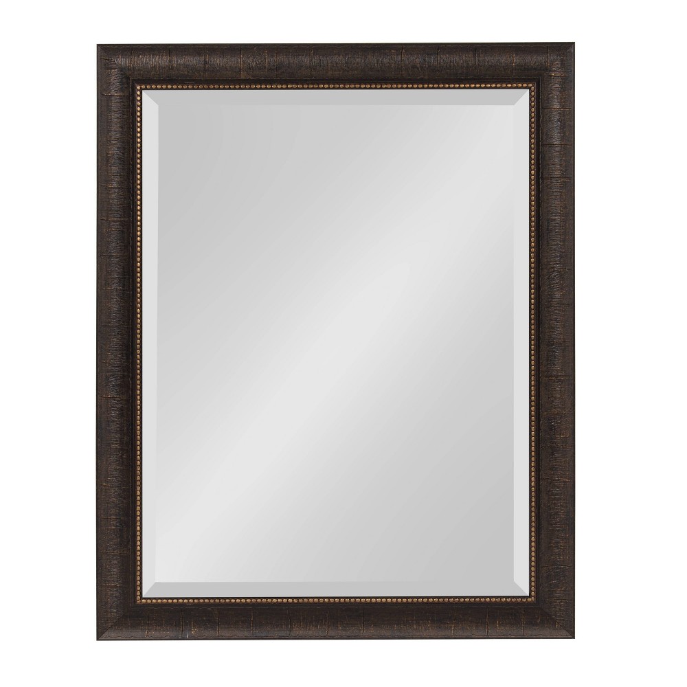 Photos - Wall Mirror 22" x 28" Aldridge Framed  Bronze - Kate and Laurel: Large Rect