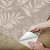 NuWallpaper Amanda Taupe Peel and Stick Wallpaper - 4 of 4